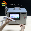 Full automatic cbd vape oil vape pen filling machine 510 cartridge filler with wooden packaging